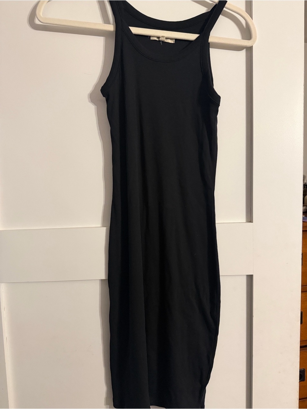 Madewell Black Sleeveless Tank Dress